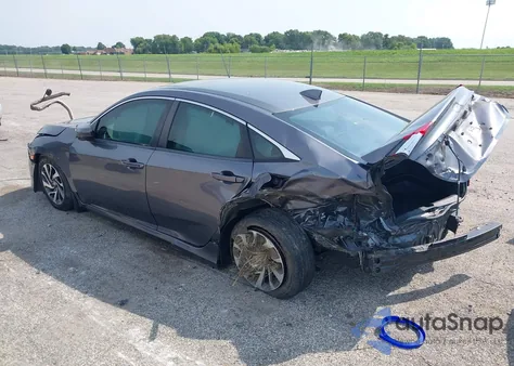 2017 Honda Civic Ex z USA, uszkodzony, nr VIN 19XFC2F73HE032042